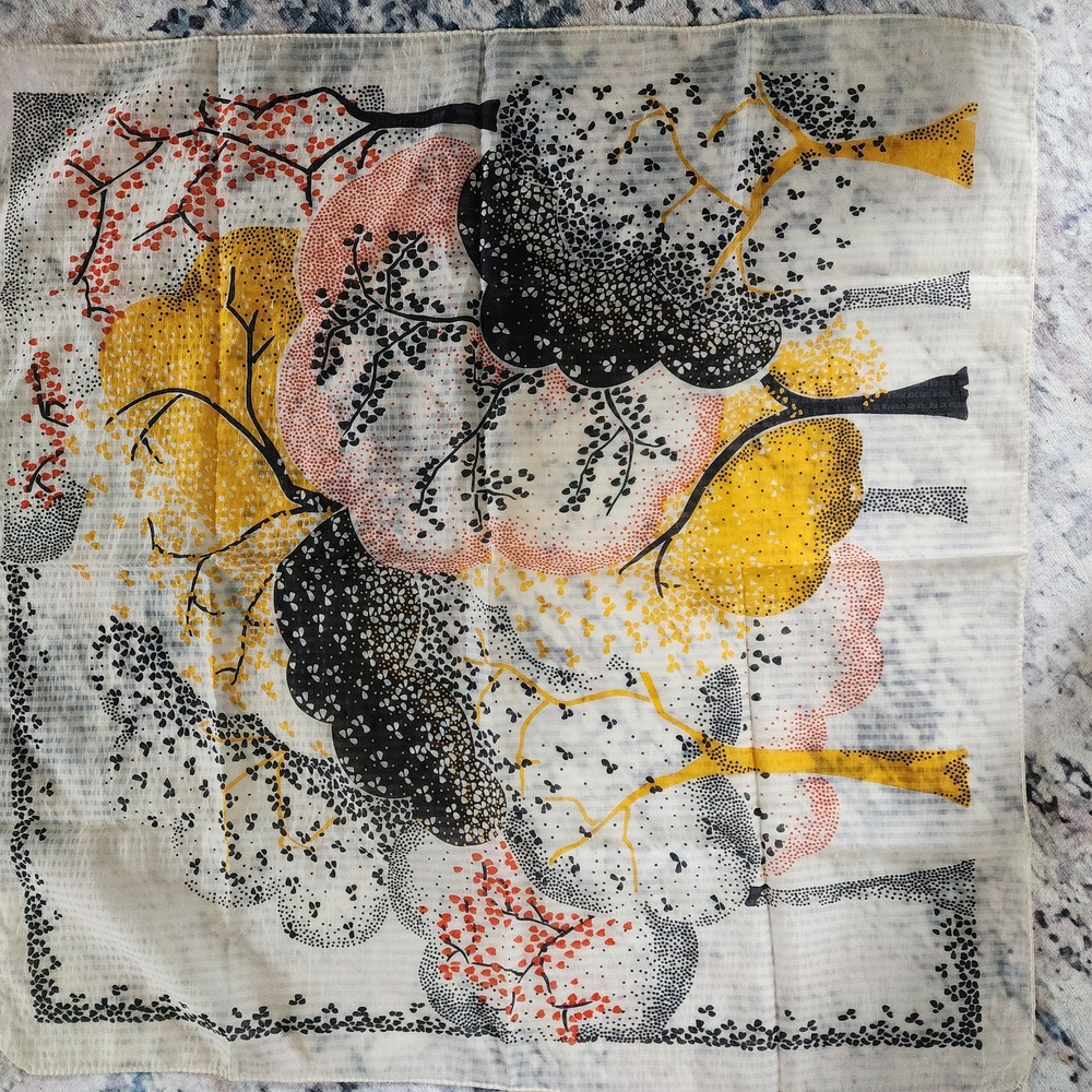 Abstract Patterned Scarf